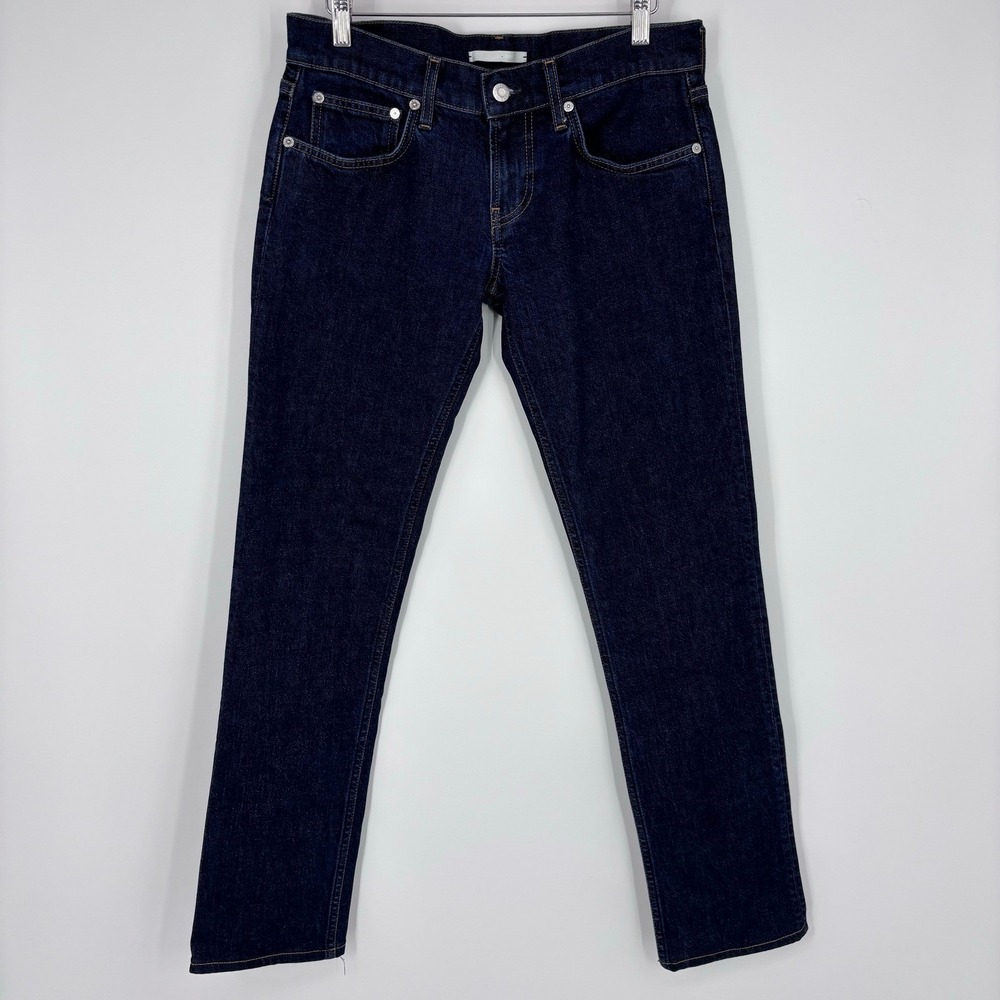 Helmut Lang Femme Lo Cigarette Jeans Women 28 Dark Wash Slim Straight Italy